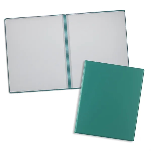 Six-pocket presentation folder made of vinyl with horizontal pockets at the... from ASI 54040 Fey Promo