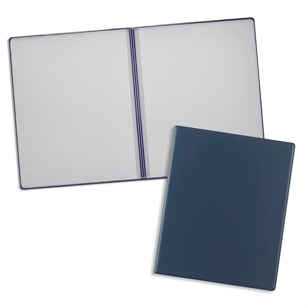 Six-pocket presentation folder made of vinyl with horizontal pockets at the... from ASI 54040 Fey Promo