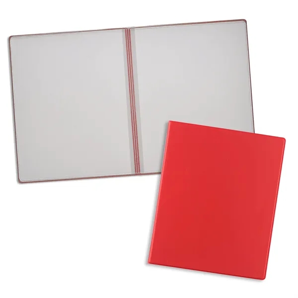 Six-pocket presentation folder made of vinyl with horizontal pockets at the... from ASI 54040 Fey Promo