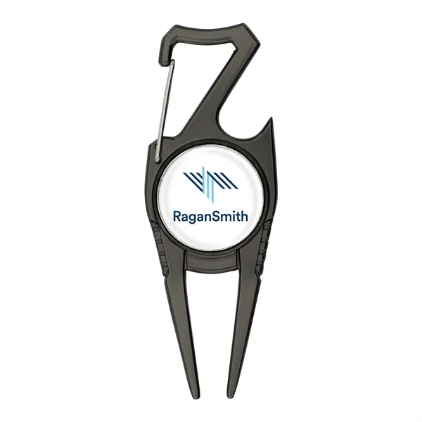 5-in-1 golf divot fixer, ball market and bottle opener.... from ASI 52263 EMT