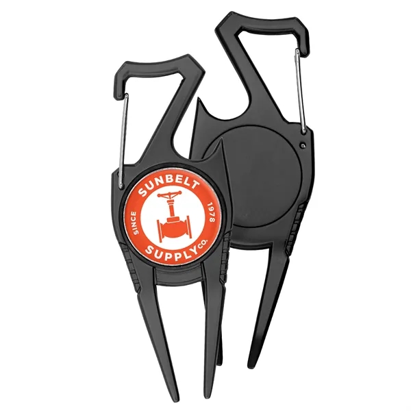 5-in-1 golf divot fixer, ball market and bottle opener.... from ASI 52263 EMT