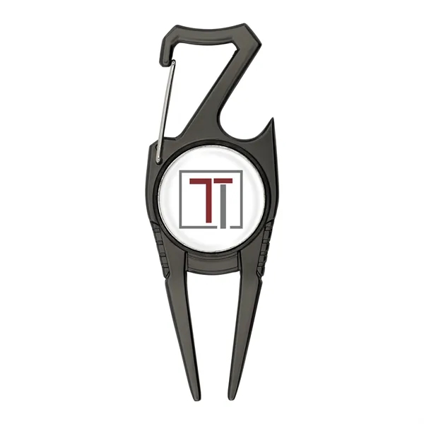 5-in-1 golf divot fixer, ball market and bottle opener.... from ASI 52263 EMT