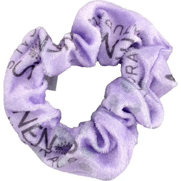 FULL COLOR VELVETY HAIR SCRUNCHIE... from ASI 30208 A P Specialties / AP Specialties