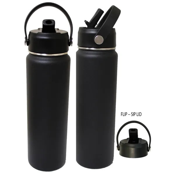 28 Oz. Stainless Steel Vacuum Insulated bottle with flip & sip... from ASI 36988 Artek USA Inc