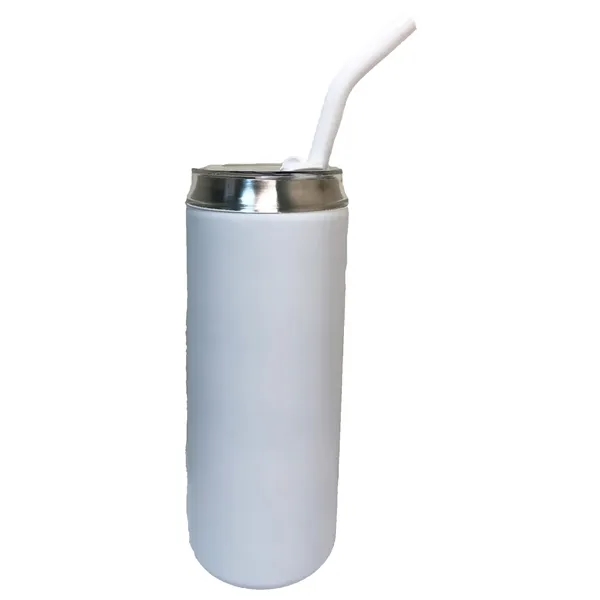 17 Oz. Double Wall S. Steel Vacuum Insulated Tumbler with Metal... from ASI 36988 Artek USA Inc