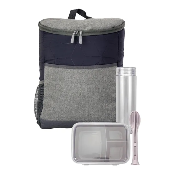 Quilted Ultimate Lunch & Drink Set... from ASI 30208 A P Specialties / AP Specialties