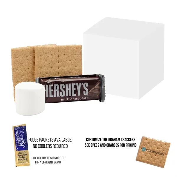 Kit includes Graham Cracker Sheets, Marshmallows and Fudge Packets.... from ASI 71685 Midnite Snax®