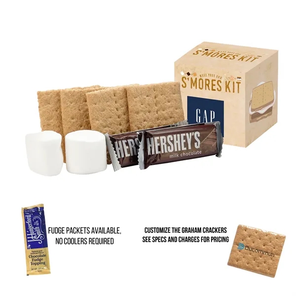 Kit includes Graham Cracker Sheets, Marshmallows and Fudge Packets.... from ASI 71685 Midnite Snax®