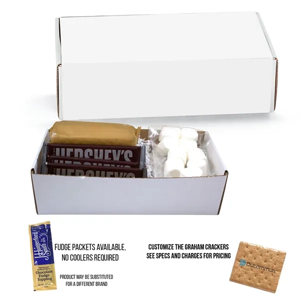 Kit includes Graham Cracker Sheets, Marshmallows and Fudge Packets.... from ASI 71685 Midnite Snax®