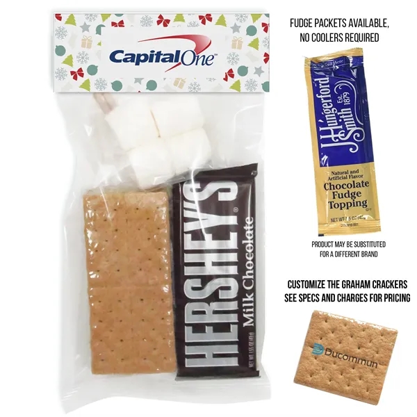 Kit includes Graham Cracker Sheets, Marshmallows and Fudge Packets.... from ASI 71685 Midnite Snax®