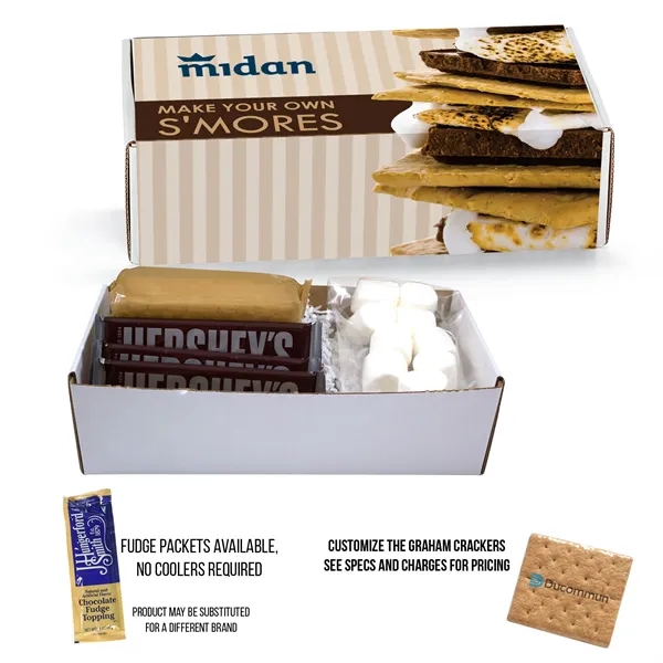 Kit includes Graham Cracker Sheets, Marshmallows and Fudge Packets.... from ASI 71685 Midnite Snax®