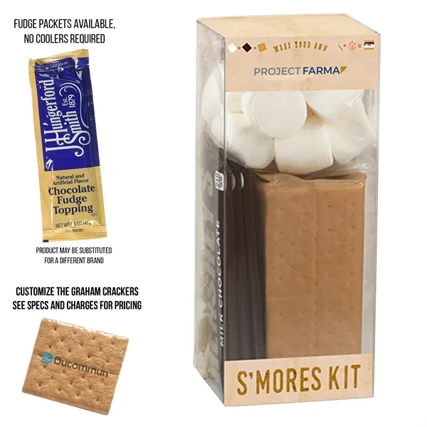 Kit includes Graham Cracker Sheets, Marshmallows and Fudge Packets.... from ASI 71685 Midnite Snax®