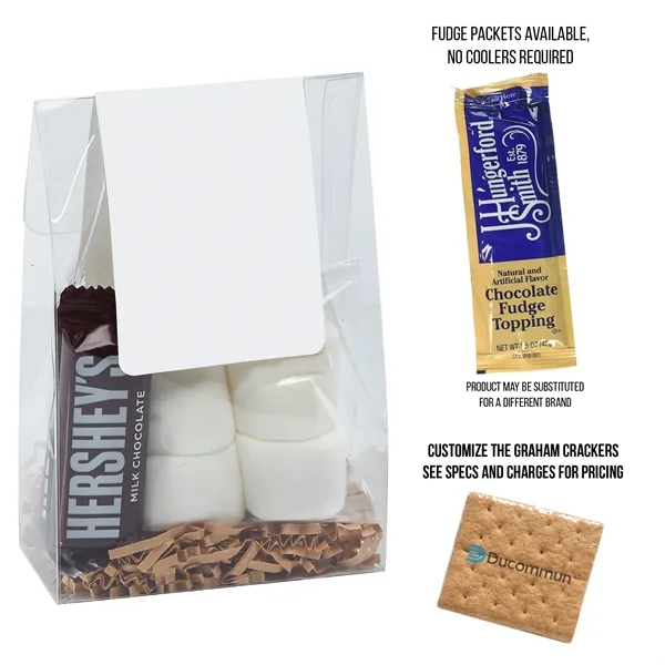 Kit includes Graham Cracker Sheets, Marshmallows and Fudge Packet.... from ASI 71685 Midnite Snax®