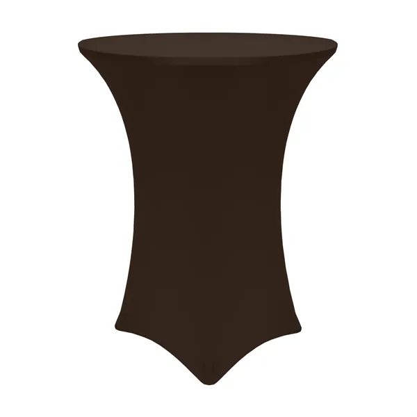 Non-Printed/Blank 48" Round Spandex Stretch Tablecloth - Premium Polyester Spandex... from ASI 94105 Visual Textile Resource