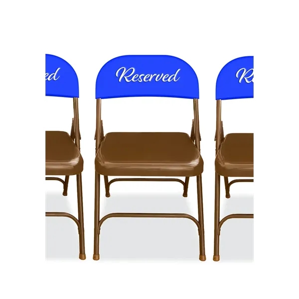 Custom Chair Back Covers, Folding and Banquet Chairs, Custom Sizes Available!... from ASI 94105 Visual Textile Resource