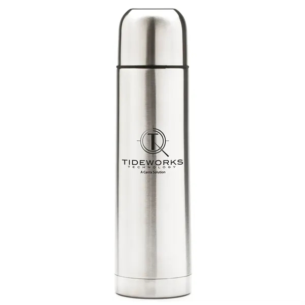 16 ounce bullet-shaped stainless steel vacuum insulated thermos with 8-10 hour... from ASI 39820 Opusline (Benmex) / Opus Line
