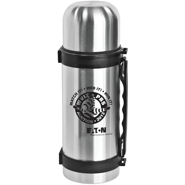 32 oz. stainless steel double wall insulated vacuum bottle w/wide mouth... from ASI 39820 Opusline (Benmex) / Opus Line