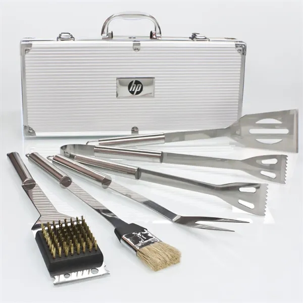 Five-piece BBQ tool set made of stainless steel that's perfect for... from ASI 39820 Opusline (Benmex) / Opus Line
