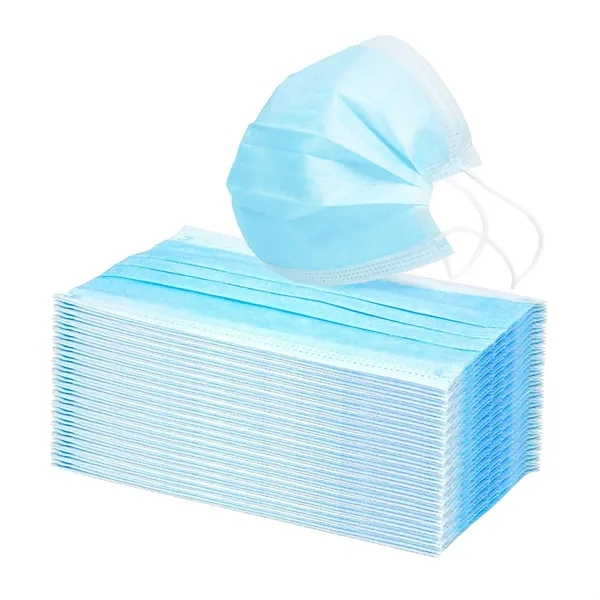 3 Ply disposable mask with elastic ear loops. Made of meltblown... from ASI 39820 Opusline (Benmex)