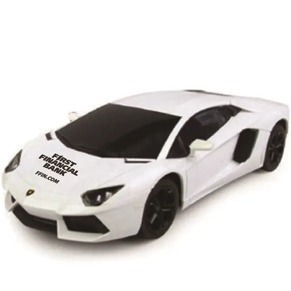 1:24 scale plastic remote controlled Lamborghini Aventador LP700 with working head... from ASI 39820 Opusline (Benmex)