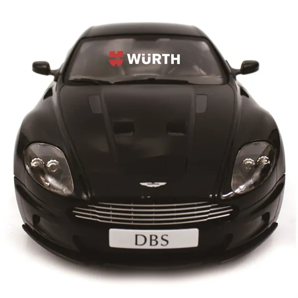 17" x 9" x 7" plastic replica remote-controlled Aston Martin car... from ASI 39820 Opusline (Benmex)