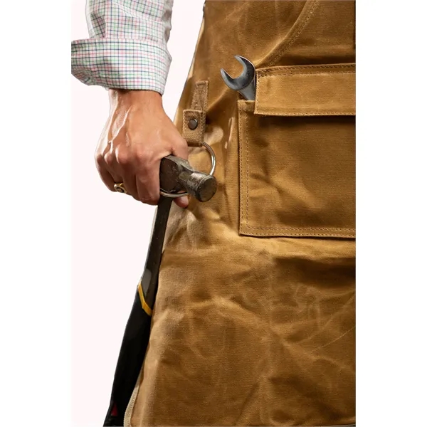 This high end durable wet waxed canvas Apron is 26.75"W x... from ASI 36558 Aprons, Etc.