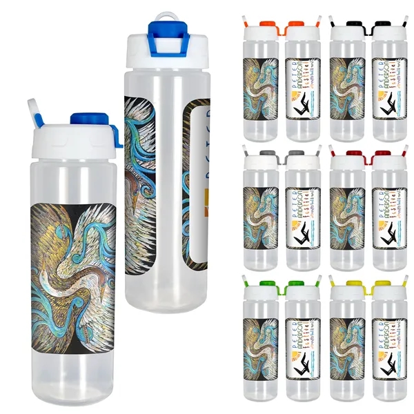 24 OZ. FULL COLOR GRIP POP UP BOTTLE... from ASI 30208 A P Specialties / AP Specialties