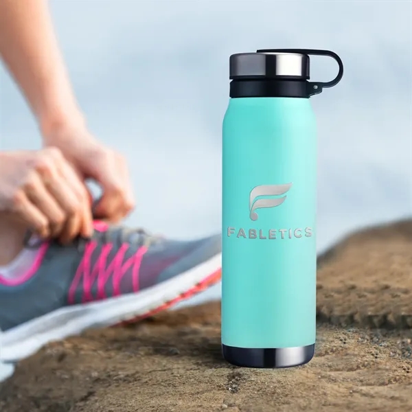 20 oz. stainless steel water bottle with a wide mouth opening... from ASI 90807 Tekweld