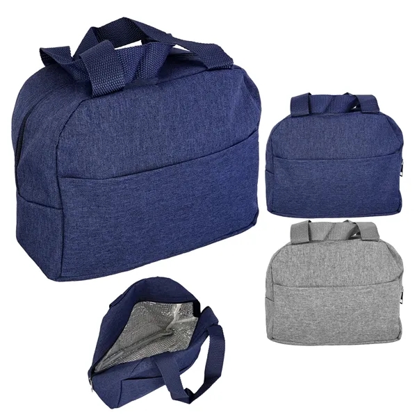 HANDY HEATHERED LUNCH COOLER... from ASI 30208 A P Specialties / AP Specialties
