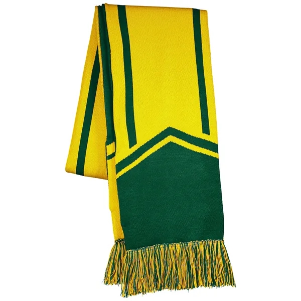 Homecoming Scarf with acrylic knit... from ASI 37461 Augusta Sportswear / Holloway Sportswear