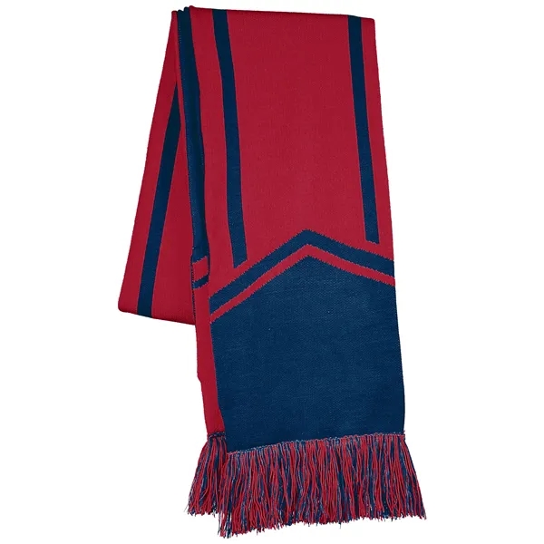 Homecoming Scarf with acrylic knit... from ASI 37461 Augusta Sportswear / Holloway Sportswear