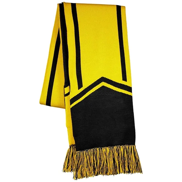 Homecoming Scarf with acrylic knit... from ASI 37461 Augusta Sportswear / Holloway Sportswear