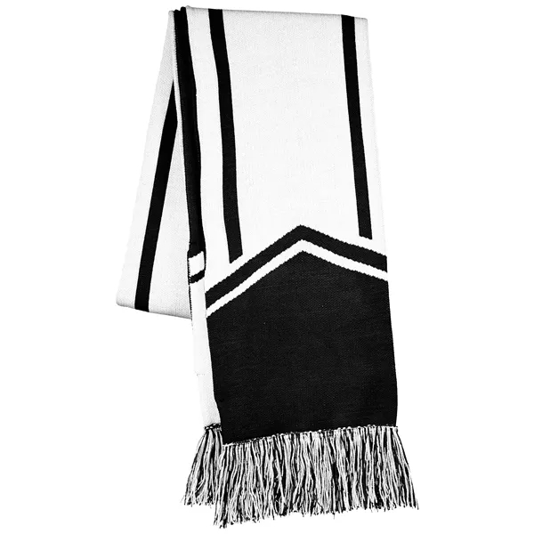 Homecoming Scarf with acrylic knit... from ASI 37461 Augusta Sportswear / Holloway Sportswear