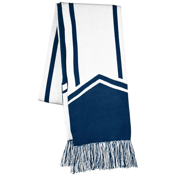 Homecoming Scarf with acrylic knit... from ASI 37461 Augusta Sportswear / Holloway Sportswear