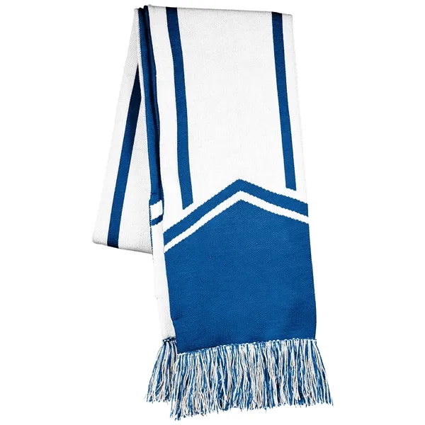 Homecoming Scarf with acrylic knit... from ASI 37461 Augusta Sportswear / Holloway Sportswear