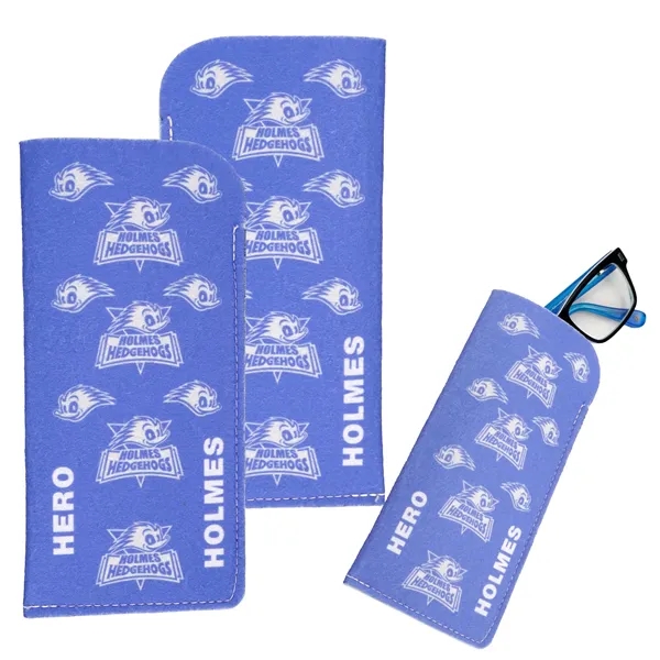 FAUX FELT SUNGLASS POUCH... from ASI 30208 A P Specialties / AP Specialties