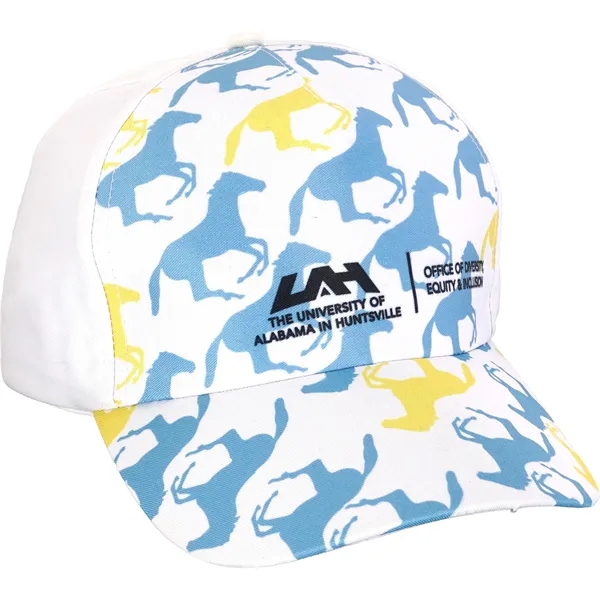 FULL COLOR VISOR TWILL CAP... from ASI 30208 A P Specialties / AP Specialties