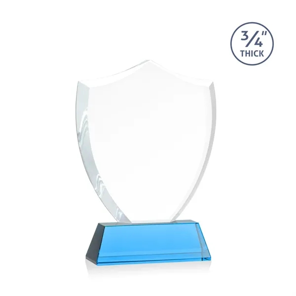 Scudo Shield VividPrint™ Award on Newhaven - Sky Blue... from ASI 84592 St Regis Group / St Regis