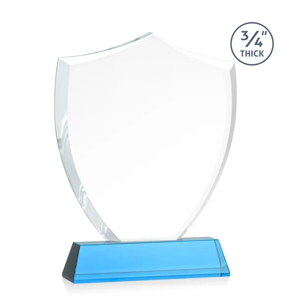Scudo Shield VividPrint™ Award on Newhaven - Sky Blue... from ASI 84592 St Regis Group / St Regis