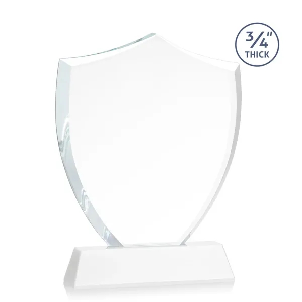 Scudo Shield VividPrint™ Award on Newhaven - White... from ASI 84592 St Regis Group / St Regis