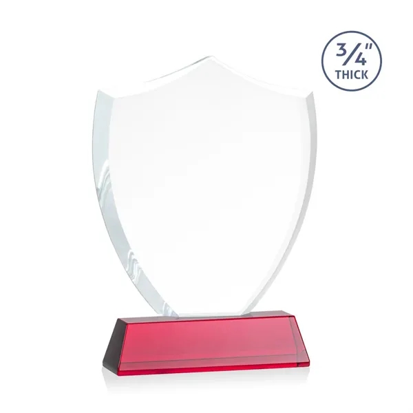 Scudo Shield VividPrint™ Award on Newhaven - Red... from ASI 84592 St Regis Group / St Regis