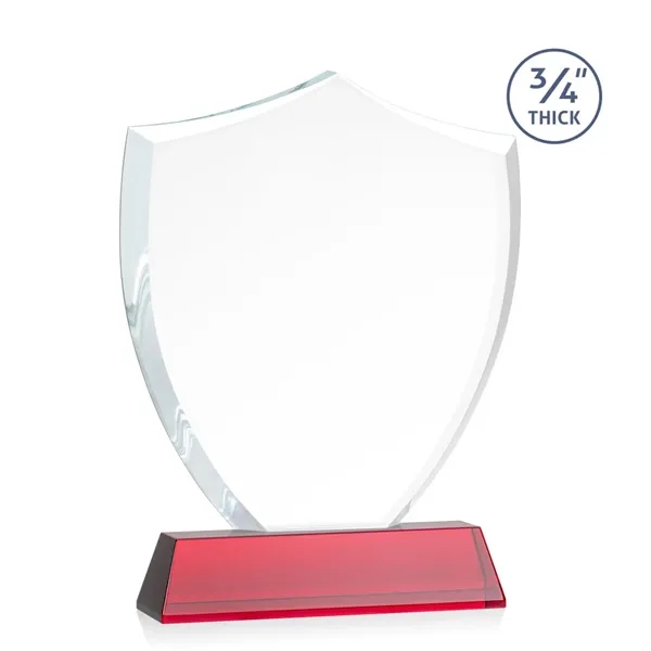 Scudo Shield VividPrint™ Award on Newhaven - Red... from ASI 84592 St Regis Group / St Regis