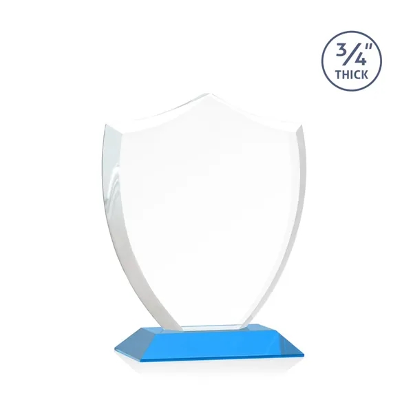 Scudo Shield VividPrint™ Award - Sky Blue... from ASI 84592 St Regis Group / St Regis