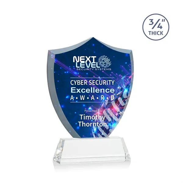 Scudo Sheild VividPrint™ Award on Newhaven - Clear... from ASI 84592 St Regis Group / St Regis