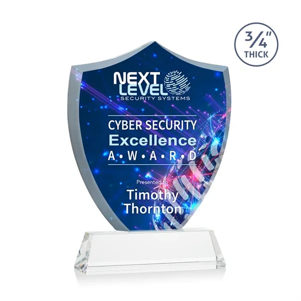 Scudo Sheild VividPrint™ Award on Newhaven - Clear... from ASI 84592 St Regis Group / St Regis