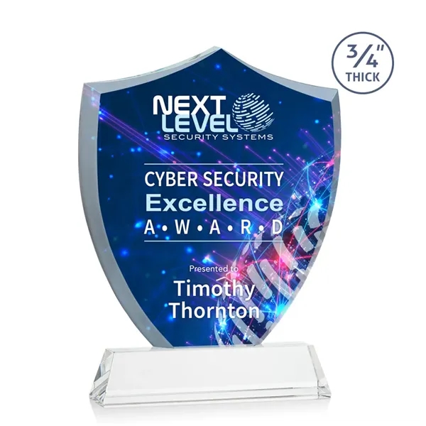 Scudo Sheild VividPrint™ Award on Newhaven - Clear... from ASI 84592 St Regis Group / St Regis