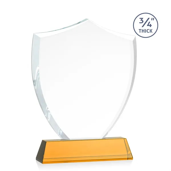 Scudo Shield VividPrint™ Award on Newhaven - Amber... from ASI 84592 St Regis Group / St Regis
