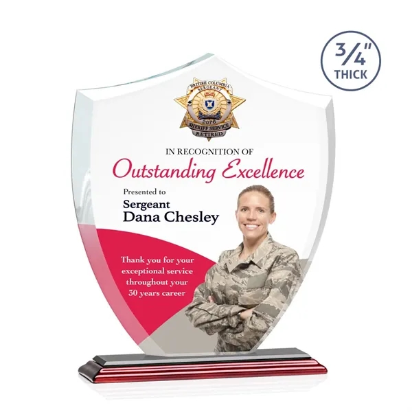 Scudo Shield VividPrint™ Award - Albion™... from ASI 84592 St Regis Group / St Regis