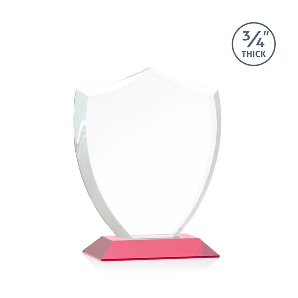 Scudo Shield VividPrint™ Award - Red... from ASI 84592 St Regis Group / St Regis