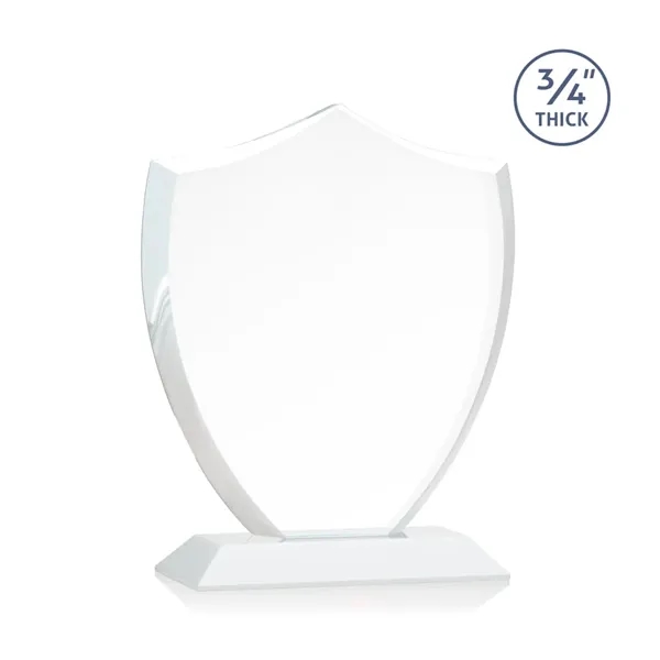 Scudo Shield VividPrint™ Award - White... from ASI 84592 St Regis Group / St Regis